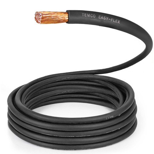 Temco awg black welding - 2/0,